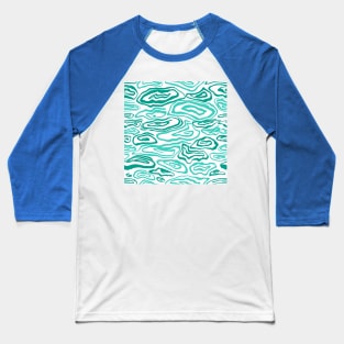 Water Ripples Baseball T-Shirt